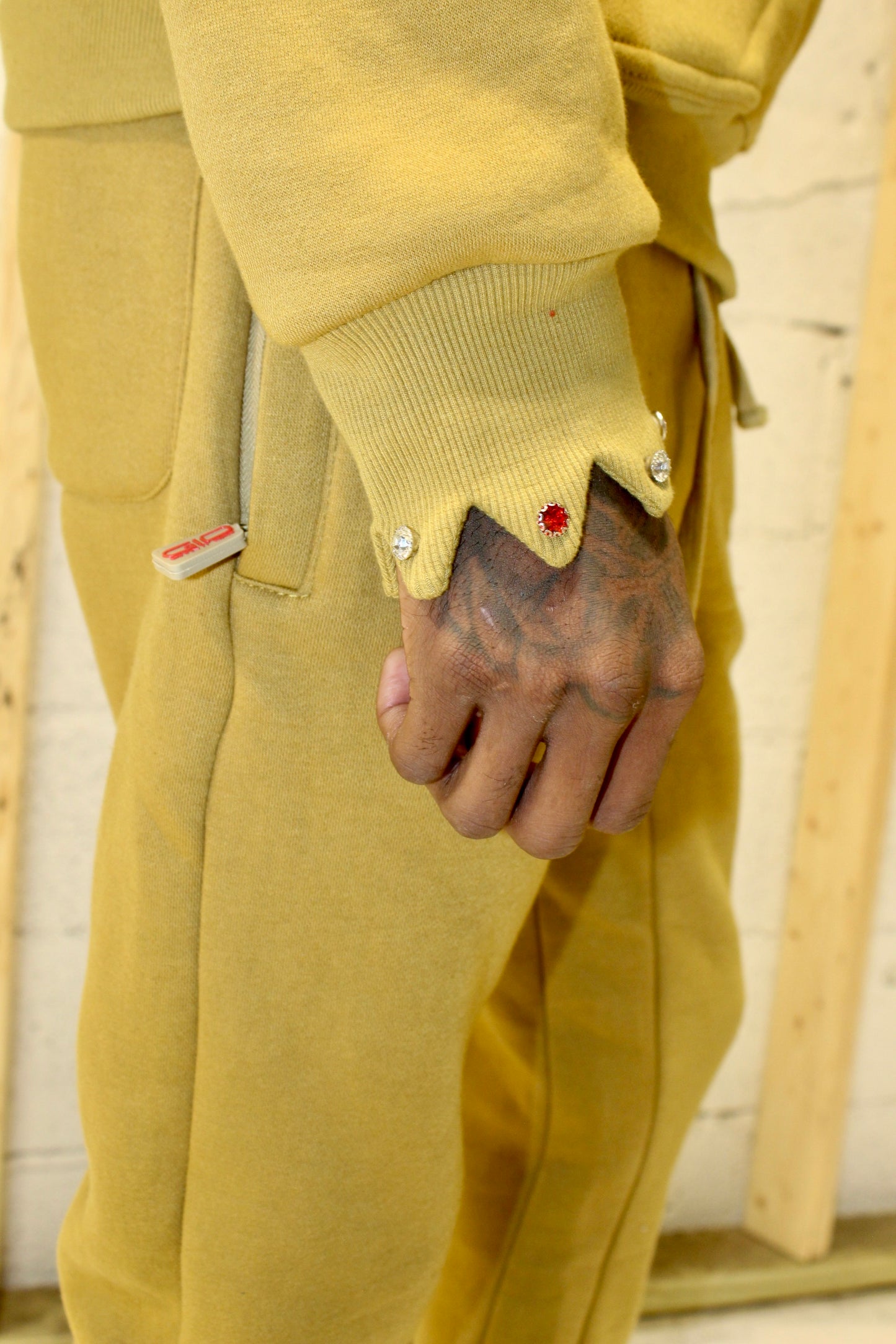 GETTIN IT OFF — Flared Jogger Pants’ (Premium Edition) “Tan”