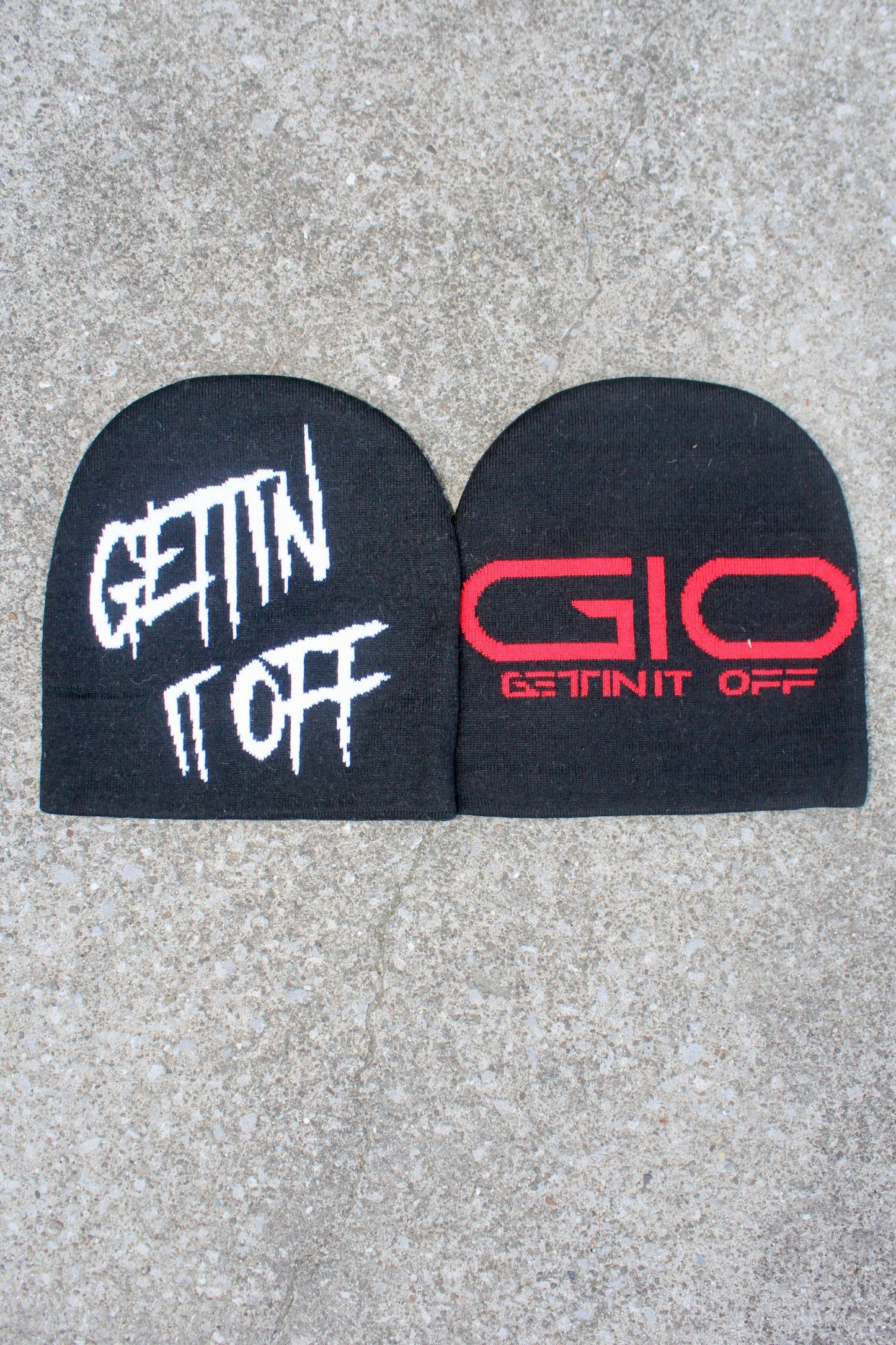 GETTIN IT OFF- Jacquard Beanie