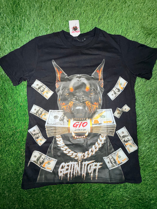 Gettin It Off “Money Dog” Tee