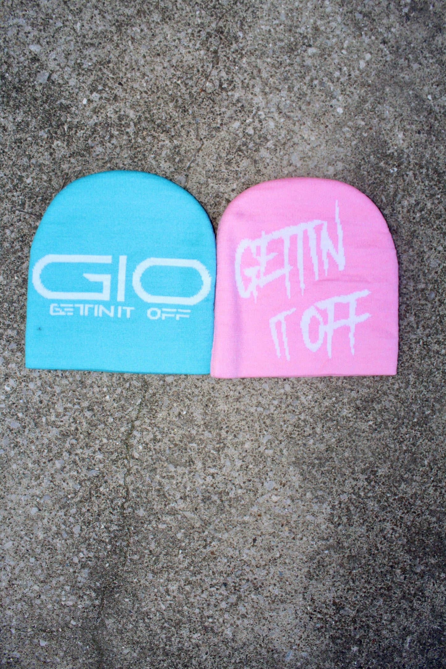 GETTIN IT OFF- Jacquard Beanie