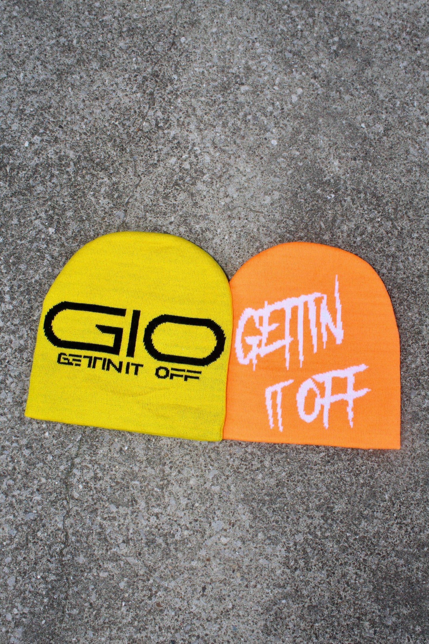 GETTIN IT OFF- Jacquard Beanie