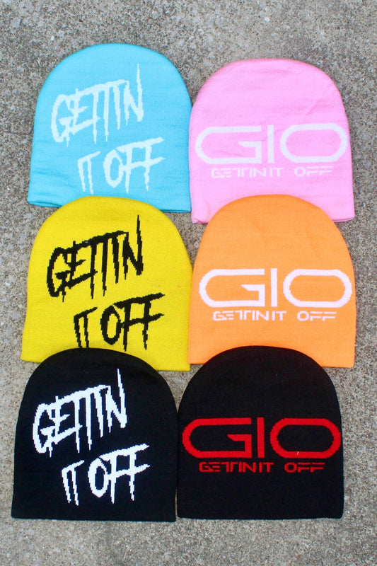 GETTIN IT OFF- Jacquard Beanie