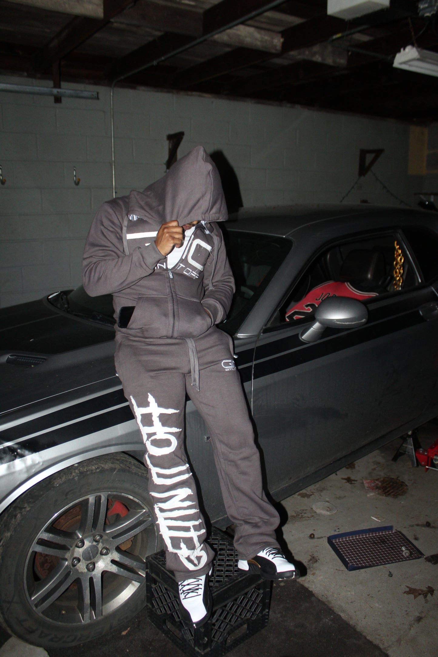 GETTIN IT OFF ‘Jogger Pants’(Grey)